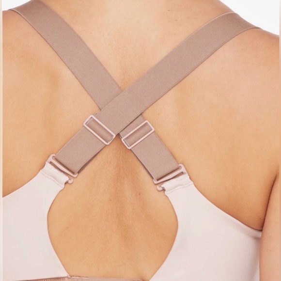ThirdLove Sports Bra 34 E Brown Kinetic Adjustable High Support Cups Wireless - Picture 9 of 13